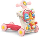 Huanger Мултифункционалната проходилка 4 в 1 Huanger - Розова (HE0817) - baby Проходилка