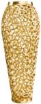 Invicta interior Vaza decorativa ABSTRACT LEAF 65 cm auriu (43221)