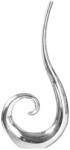 Invicta interior Vaza WAVE L 47 cm aluminiu argintiu (8841)