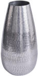Invicta interior Vaza ORIENT 50 cm cu efect de ciocanit argintiu (41548)