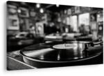 Dovido Tablou gramofon retro în interior - 30x20
