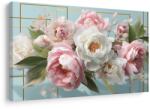 Dovido Tablou flori elegante de bujor - 30x20