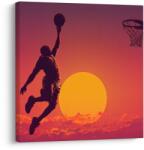 Dovido Tablou slam dunk la apus - 30x30