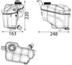 MAHLE Vas de expansiune, racire MAHLE CRT 244 000S (CRT 244 000S) - centralcar