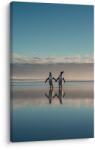 Dovido Tablou doi pinguini în reflexie - 20x30