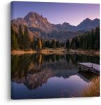 Dovido Tablou reflexia munților în lac - 20x20