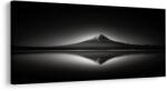 Dovido Tablou maiestatea peisajului alb-negru - 80x40