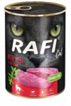 RAFI Cat Dolina Noteci nedves macskaeledel borjú 400g