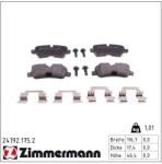 ZIMMERMANN Set placute frana ZIMMERMANN 24192.175. 2 (24192.175.2)