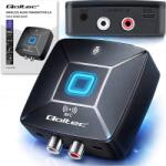 Qoltec Vevő Audio Transmitter Nfc Rca Aux HiFi Home Car Mikrofon Bluetooth 6.0 (56981)