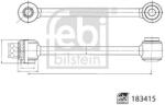 FEB Brat/bieleta suspensie, stabilizator FEB 183415 (183415)