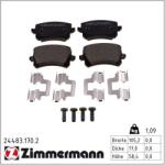 ZIMMERMANN Set placute frana ZIMMERMANN 24483.170. 2 (24483.170.2)