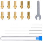 Elegoo Neptune 4/4 Pro Multi-size brass nozzle pack (2pcs (50.204.0060)