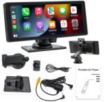 iLike 10.26" Hordozható Autós MP5 Lejátszó, Vezeték nélküli CarPlay & Android Auto, Bluetooth 5.0, Tolatókamera támogatás (8581708488670)