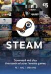 Valve Steam Wallet 5 Euro Romania (cd Key) (voucher Cu Scop Multiplu) Pc