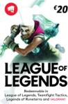 ContentCard AG League Of Legends 20 Eur Pc