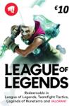 ContentCard AG League Of Legends 10 Eur Pc