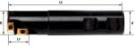 FERVI Freze 20-25 mm cilindrice cu placute schimbabile F306 (90 grade) 20 mm