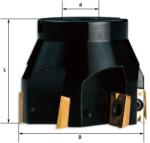 FERVI Cap de frezat la 90 grd cu placute schimbabile 40-100 mm F302 (90 grade) 50 mm
