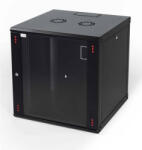 Gunko ELGW 16U 600x600 мм. , 19" Стенен комуникационен шкаф, черен (ELGW16U6060BL111)