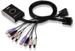 ATEN KVM суич ATEN CS682 - 4x USB A, 2x DVI, 4x 3.5mm jack (CS682-AT) - xtreme