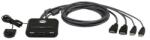 ATEN Превключвател kvm aten cs22hf, Дву портов usb hdmi (cs22hf-at) - xtreme