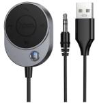 hoco. e150 bluetooth adapter, usb+3.5mm jack csatlakozó, v5.3, fekete (E150)