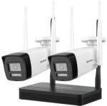 Hikvision DS-J142I/NKS424W0H IP SOHO kamera szett; 4 csatornás NVS + 2 db DS-2CV1043G2-LIDWF (DS-J142I/NKS424W0H)