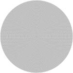 SONOS 6" Round In-Ceiling Grille - kerek mennyezeti hangszóró előlap, Szín - Fehér