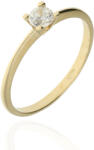 Gold rings AU86587 - 14 karátos női arany eljegyzési gyűrű Méret: 55 (AU86587)