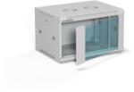 ALANTEC Rack A-LAN ALANTEC 19" 6U 600x450 wall-mounted cabinet, grey (SW-6U-600-450-01-SA)