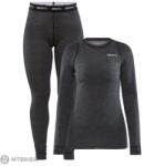 Craft CORE Wool Merino női szett, fekete (XL)
