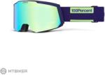 100% 100% SNOWCRAFT S szemüveg, padlizsán/HiPER mirror green