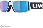 uvex mtn tour szemüveg, white matt/mirror blue
