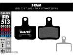 Galfer FD513 G1053 Standard tárcsafék betét, organikus