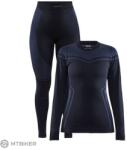 Craft CORE Dry Fuseknit női szett, fekete (L)