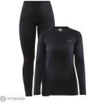 Craft CORE Warm Baselayer női szett, fekete (L)
