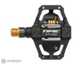 TIME Sport Speciale 12 Small patent pedálok, black/gold