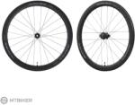 Shimano Dura Ace C50 28" kerékszett, karbon, tárcsafék, átütőtengely