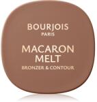 Bourjois Macaron Melt Bronzer & Contour бронзант и контурна пудра 2 в 1 цвят 01 Vanilla Foam 5 гр