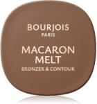 Bourjois Macaron Melt Bronzer & Contour бронзант и контурна пудра 2 в 1 цвят 02 Milky Mocha 5 гр