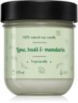 TROPIKALIA Lime, Basil & Mandarin ароматна свещ 170ml
