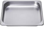 Neff Tava medie neperforata NEFF Z13CU20X0 - 11008519, L32.5cm, l26.5cm, H4cm, Uz 30x24cm, G0.47kg, V2.3L, AISI 304 GN1/2 0.7mm, Inox (Z13CU20X0)