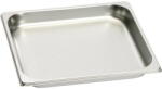 Gaggenau Tava mare perforata GAGGENAU Large Perforated Stainless Steel Pan GN124230 - 00742963, Gastronorm insert GN2/3, L35.5cm, l32.5cm, Adancime 4cm, Volum 3 litri, Inox, Pentru cuptoare cu aburi (GN124230)