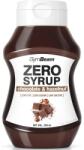 GymBeam Zero Syrup sirop pentru topping fără calorii aroma Chocolate & Hazelnut 350 ml