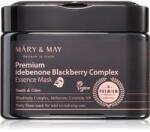 Mary&May Premium Idebenone Blackberry Complex Essence Mask hidratáló gézmaszk feszesítő hatással nagy csomagolás 20 db