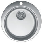 Metalac Venera 480E Ø90 Egymedencés Mosogatótálca - Inox (7601)