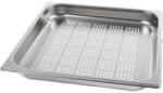 Bosch Tava perforata BOSCH 11037093, Dimensiune L, 354x344x40mm, Otel inoxidabil (11037093)