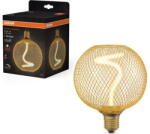 OSRAM Bec LED decorativ OSRAM, cu abajur auriu, forma glob, filament spiralat, dimabil, E27, 3.5W (18W), 170 lm, lumina calda (1800K) (4058075840201)