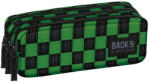 DERFORM BackUp egyterű tolltartó - Checkerboard Green (PB8G73) (PB8G73)